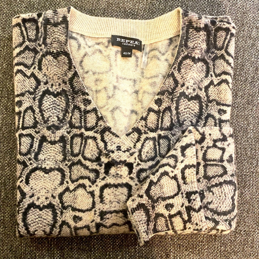 Repeat cashmere sweater